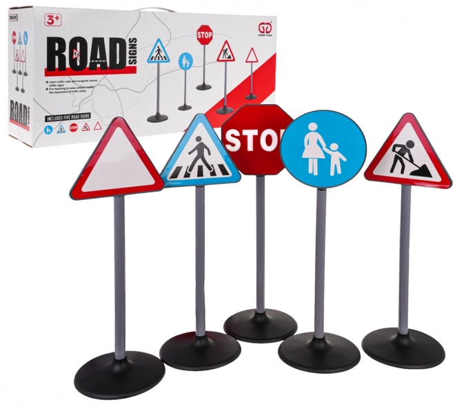 Children's Traffic Sign Set