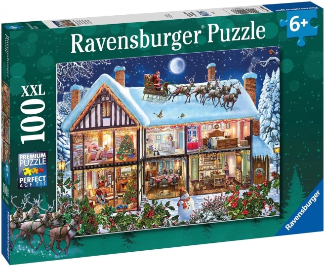 Ravensburger Christmas at Home XXL Puzzle 100 Pieces