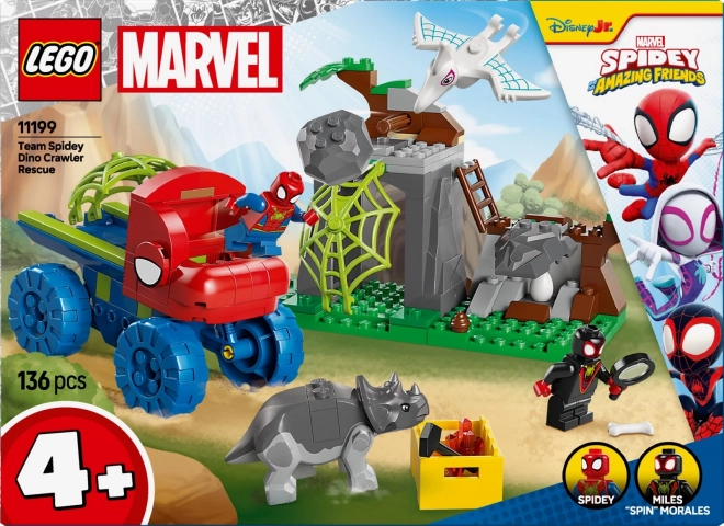 Spidey Rescue Mission Dino Truck