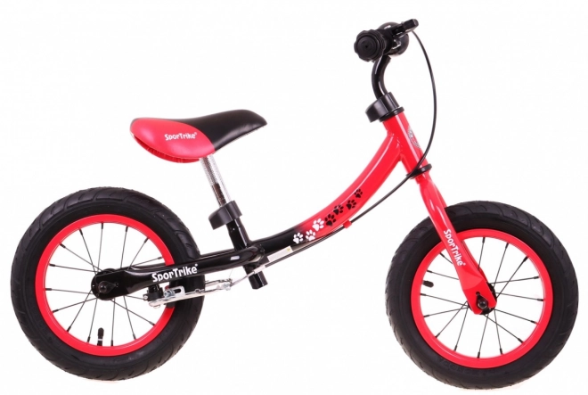 Children's Balance Bike Boomerang SporTrike Red