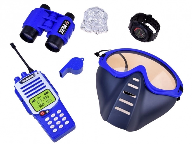 Police Officer Set with Vest and Accessories