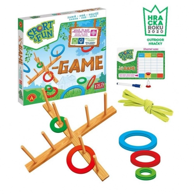 Sport and fun precision fitness game set