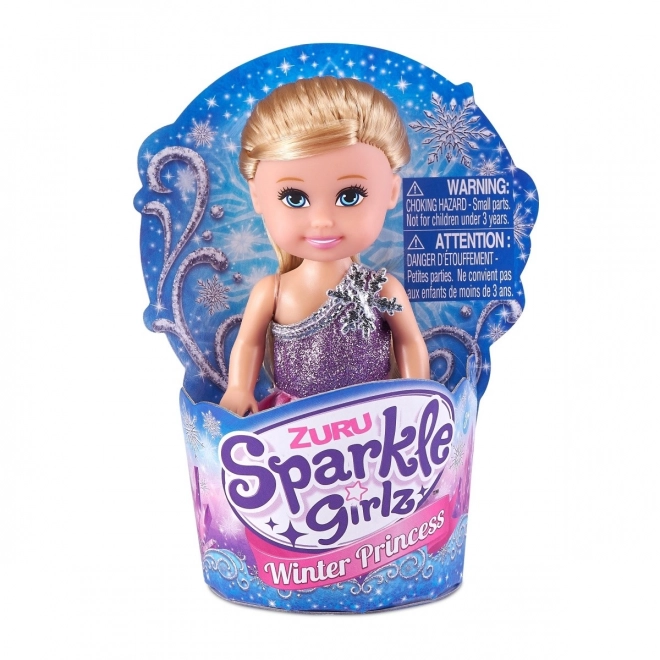 Winter Princess Doll 4.7 Inch Sparkle Girlz