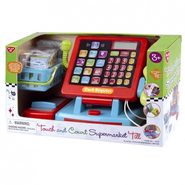 Interactive Toy Cash Register with Accessories