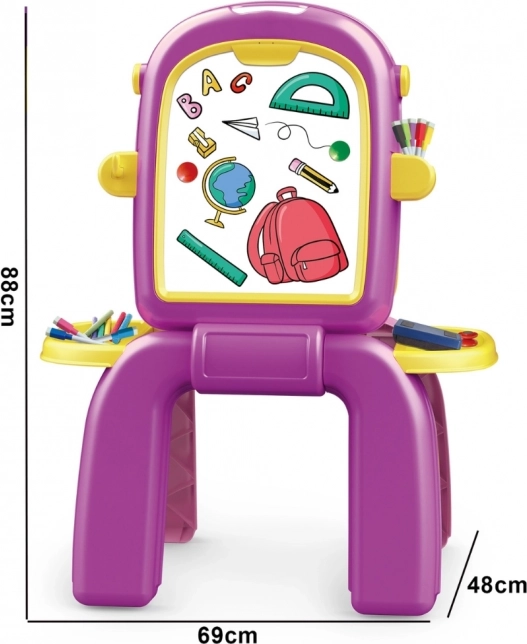 Double-sided 2-in-1 Board for Drawing