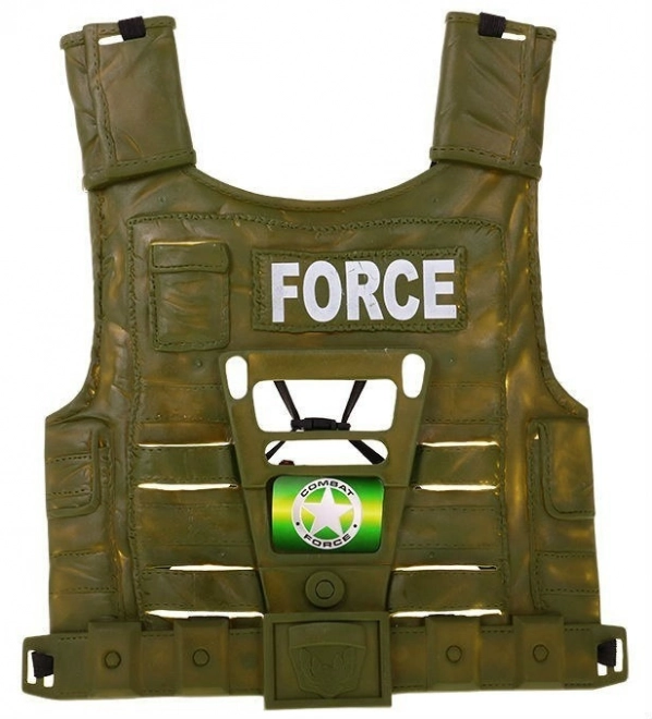 Interactive Soldier Set for Kids 3+ with Helmet, Vest, Rifle and Walkie Talkie