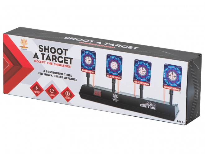 Electronic Shooting Target with Digital Counter