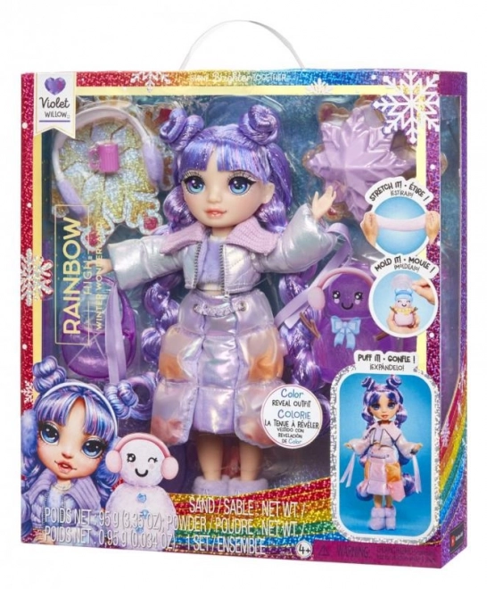 Rainbow High Winter Fashion Doll - Violet