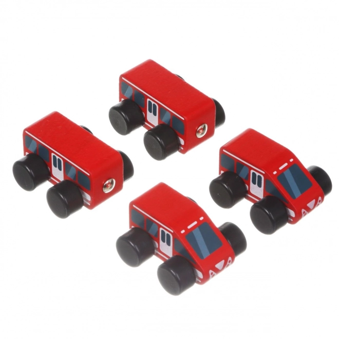 Cubika Wooden Train with Magnets