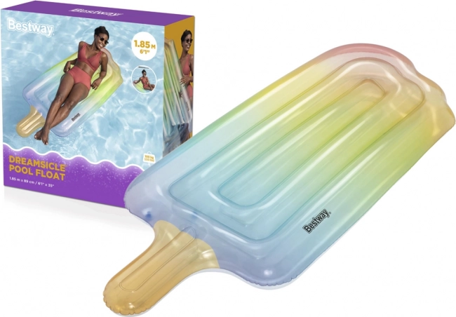 Inflatable Water Mattress Shaped Like an Ice Cream by Bestway