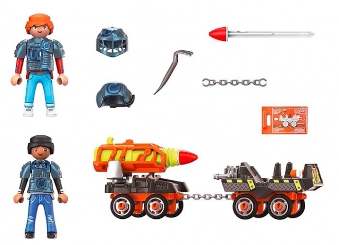 Playmobil Dino Rise Dino Mine Rocket Cart