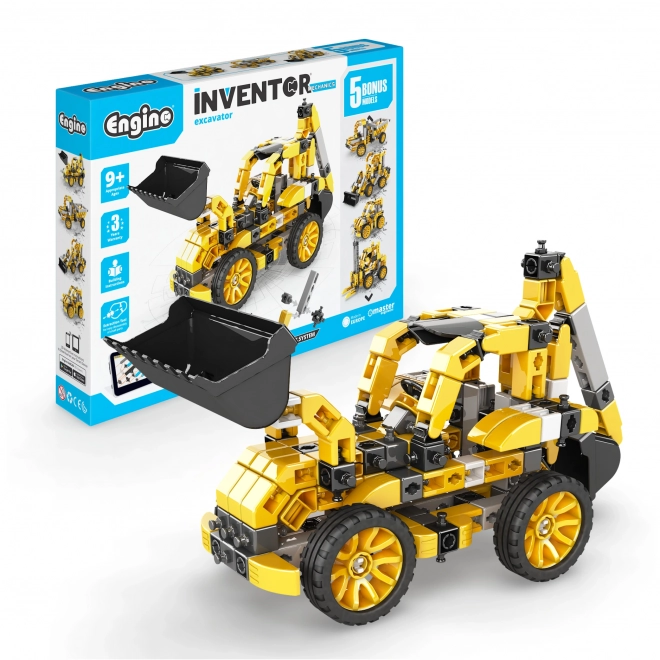 Engino Building Kit Inventor Mechanics Excavator