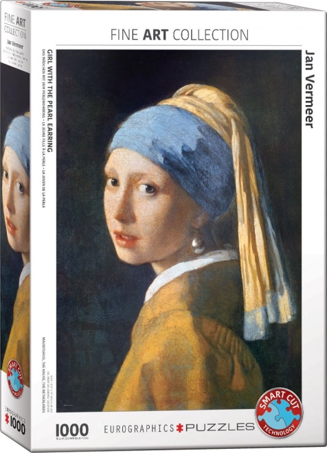 Eurographics Girl with a Pearl Earring 1000 Pieces Puzzle