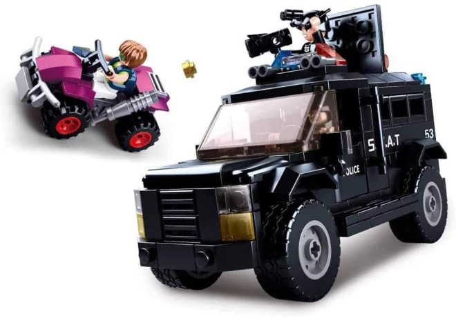 Veicolo SWAT ricco di dettagli