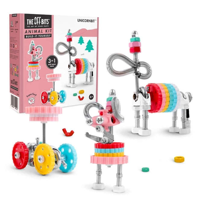 The OFFBITS Unicorn Building Set