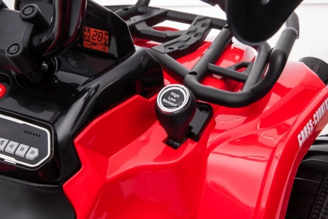 Electric Quad Bike Red