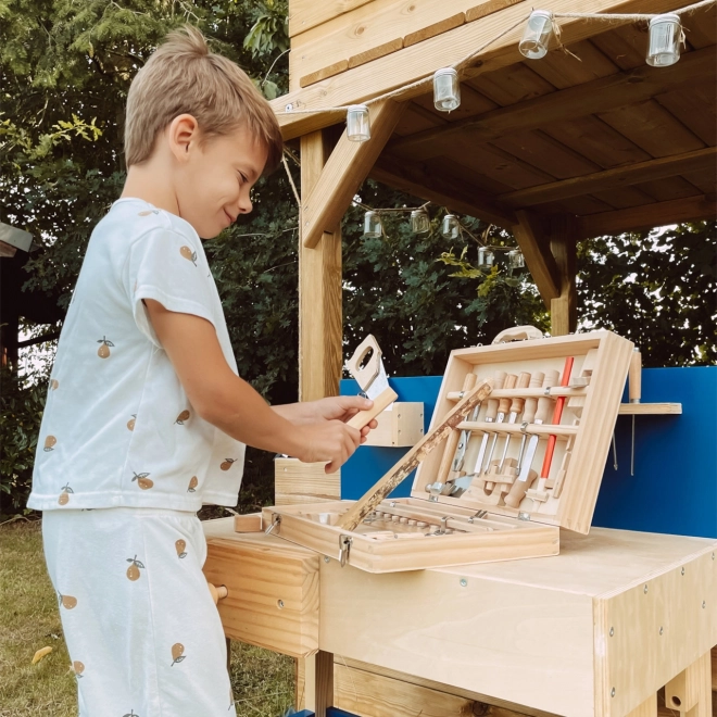 Small Foot Wooden Tool Set Deluxe