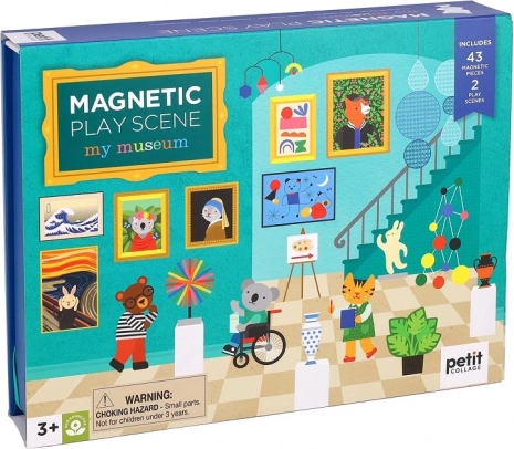 Petit Collage Magnetic Theater My Museum