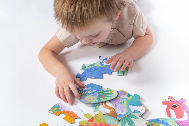 Deluxe Dinosaur Puzzle for Kids