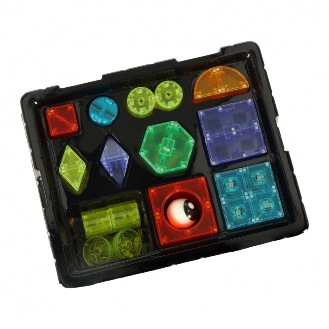 Glowing Magnetic Blocks Set