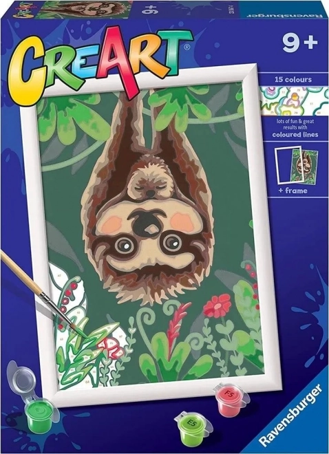 CreArt Painting by Numbers Kit - Head Down