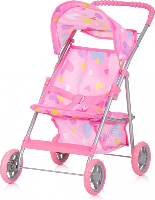 Chipolino Stroller for Dolls - Alice Hearts