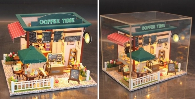 2kids toys miniature house coffee time