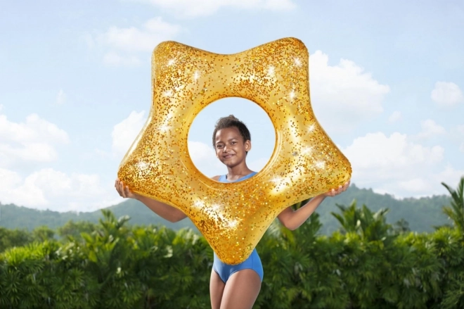 Glitter Star Swimming Ring