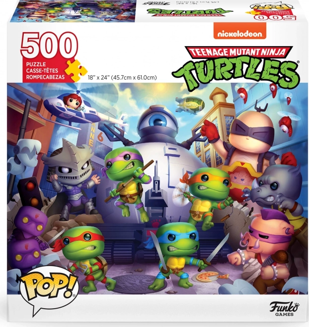 Funko Games Teenage Mutant Ninja Turtles Puzzle