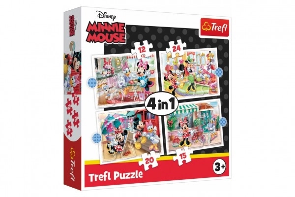 Minnie and Friends 4-in-1 Puzzle Set