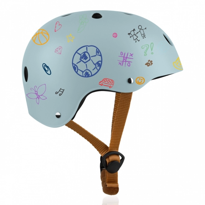 Lionelo Kids Safety Helmet Blue Sky