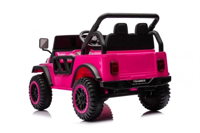 Pink 24V Electric Ride-On Car