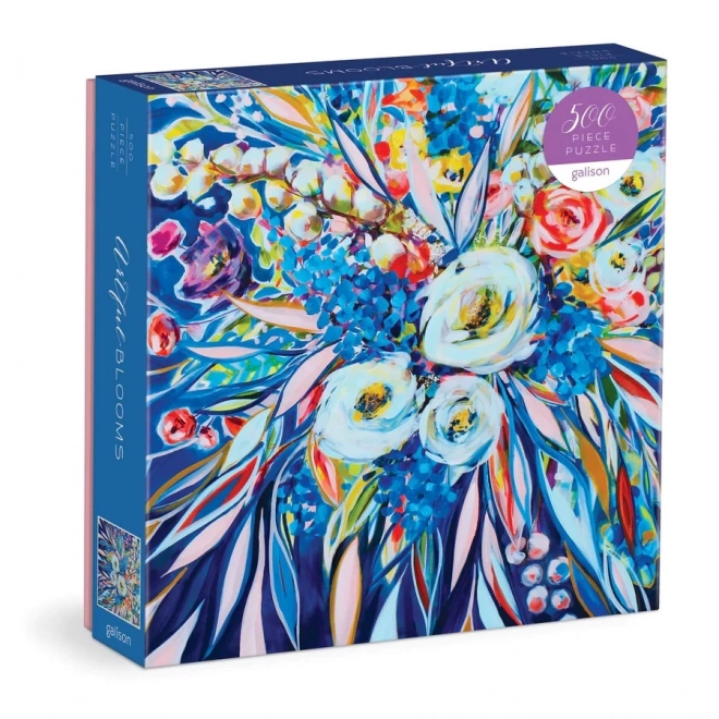 Galison Artistic Flowers Jigsaw Puzzle