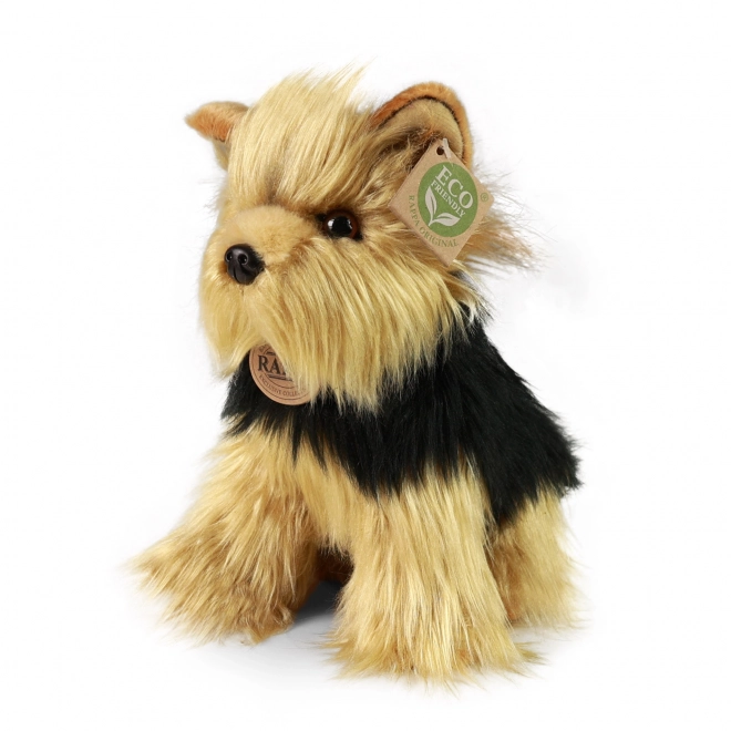 Eco-Friendly Yorkshire Terrier Plush Toy 25cm