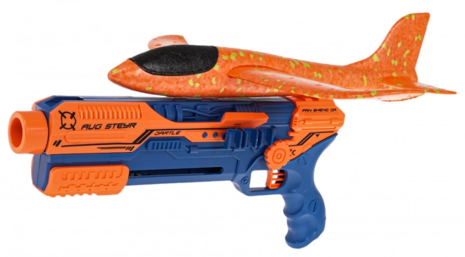 Airplane Launcher Gun 5-in-1 Orange