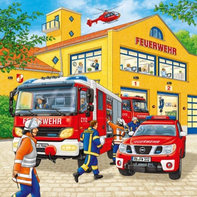 Ravensburger Firefighters Puzzle Set