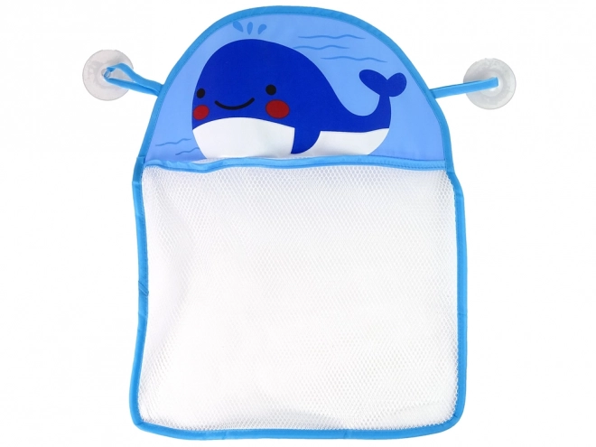 Bath Toy Organizer in the Shape of a Whale