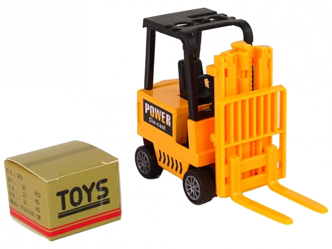 Friction-Powered Toy Forklift