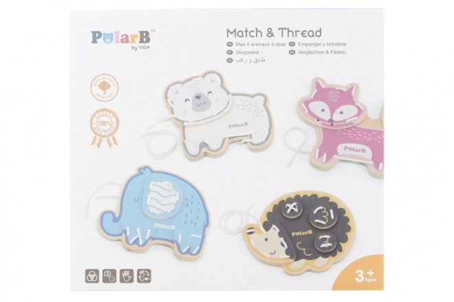 Lacing Animal Set Polarb