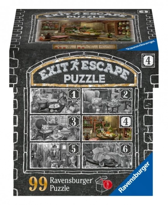 Ravensburger Escape Room Puzzle Hidden Manor - Wine Cellar Adventure