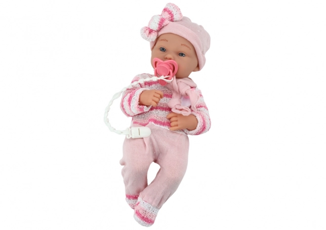 Baby Doll with Striped Sweater and Pink Accessories