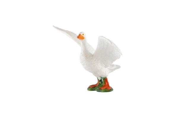 Plastic Domestic Goose Toy 10cm