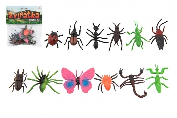 Mini Insect and Animal Toy Set