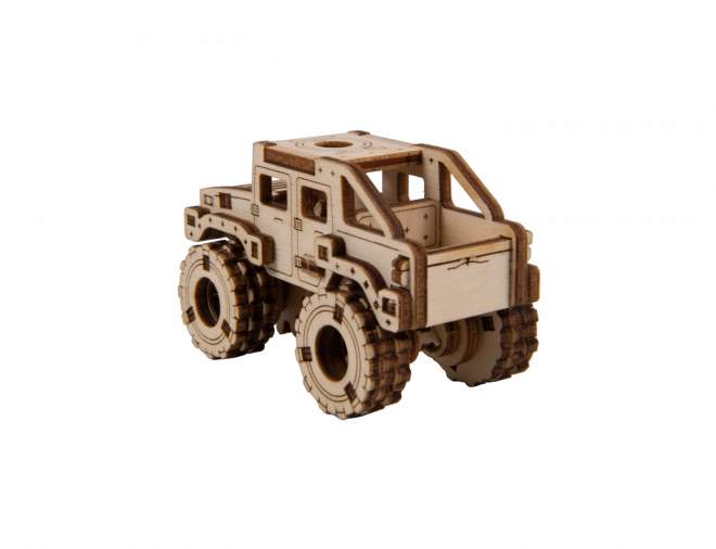 Wooden 3D Monster Truck Puzzle