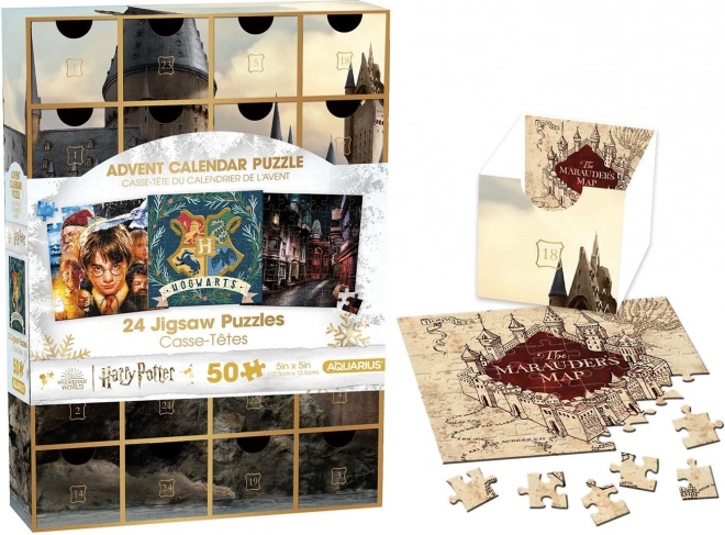 Advent Calendar Harry Potter Puzzle 24x50 Pieces