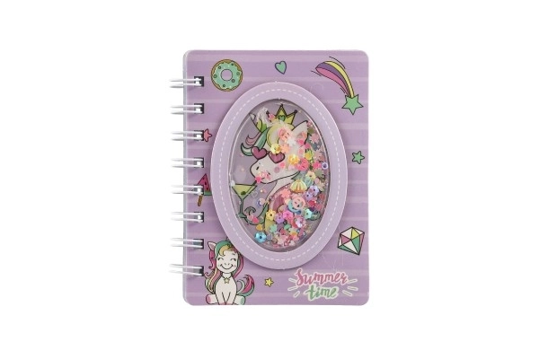 Unicorn Glitter Notepad