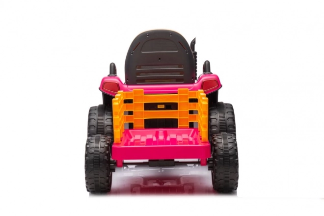 Battery Operated Pink Tractor