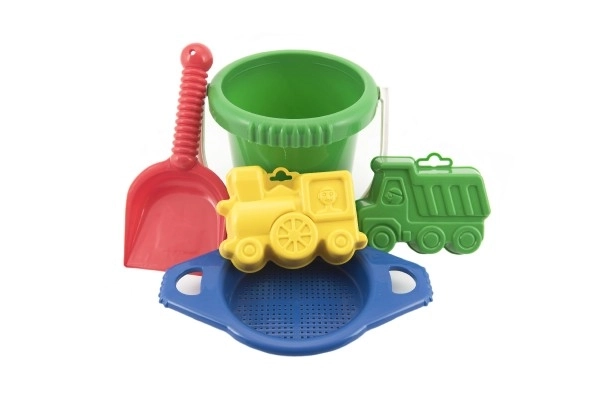 Sand Toy Set with Bucket and Molds