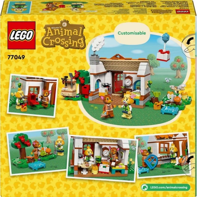 Visit with Isabelle Building Set from Animal Crossing