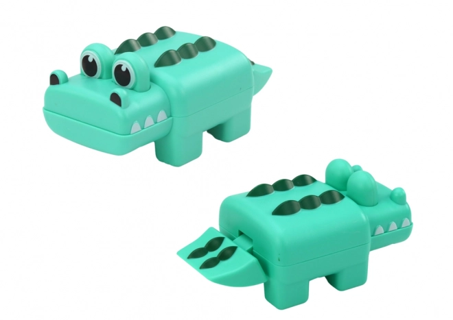 Wind-Up Green Crocodile Bath Toy